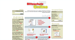 Desktop Screenshot of blitzschutz.de